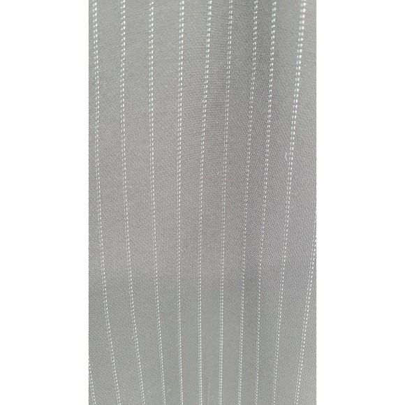 Ann Taylor LOFT Women Laura Pinstripe Dress Pants Size 12 Black Gray Work Lined - Picture 3 of 8